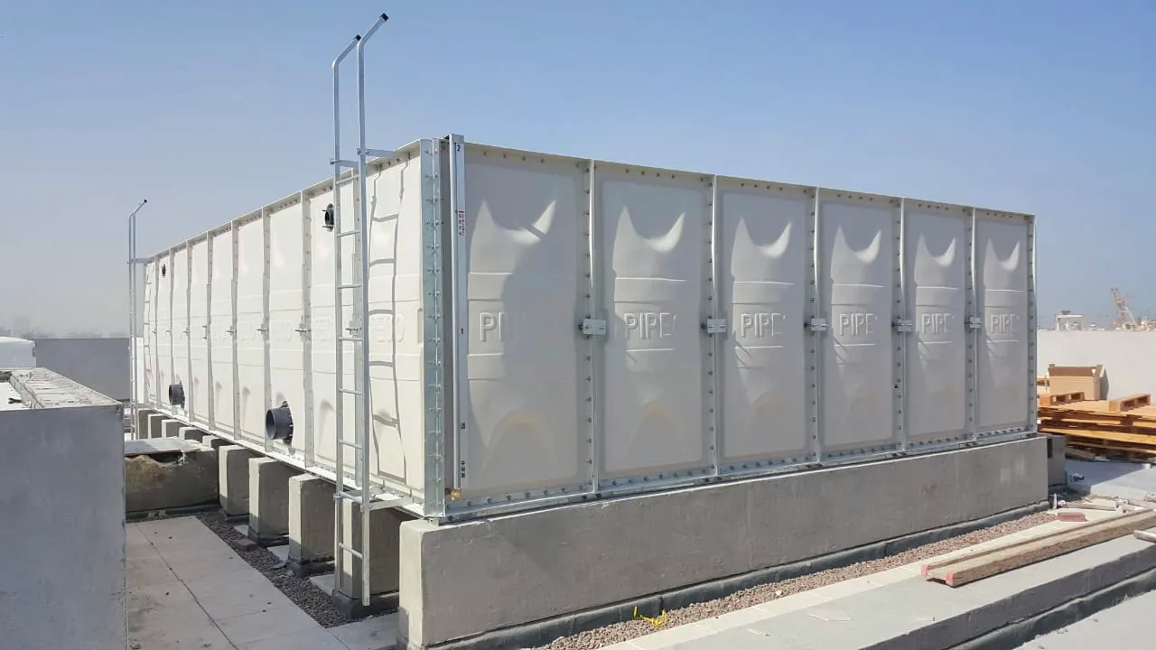 SMC Water Tanks for Hospitals & Labs: Antimicrobial Ultra-Pure Storage