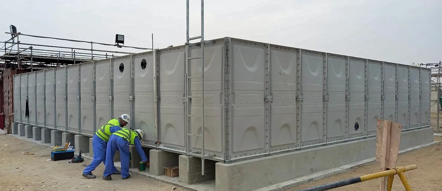 FRP Tanks for Water Storage System