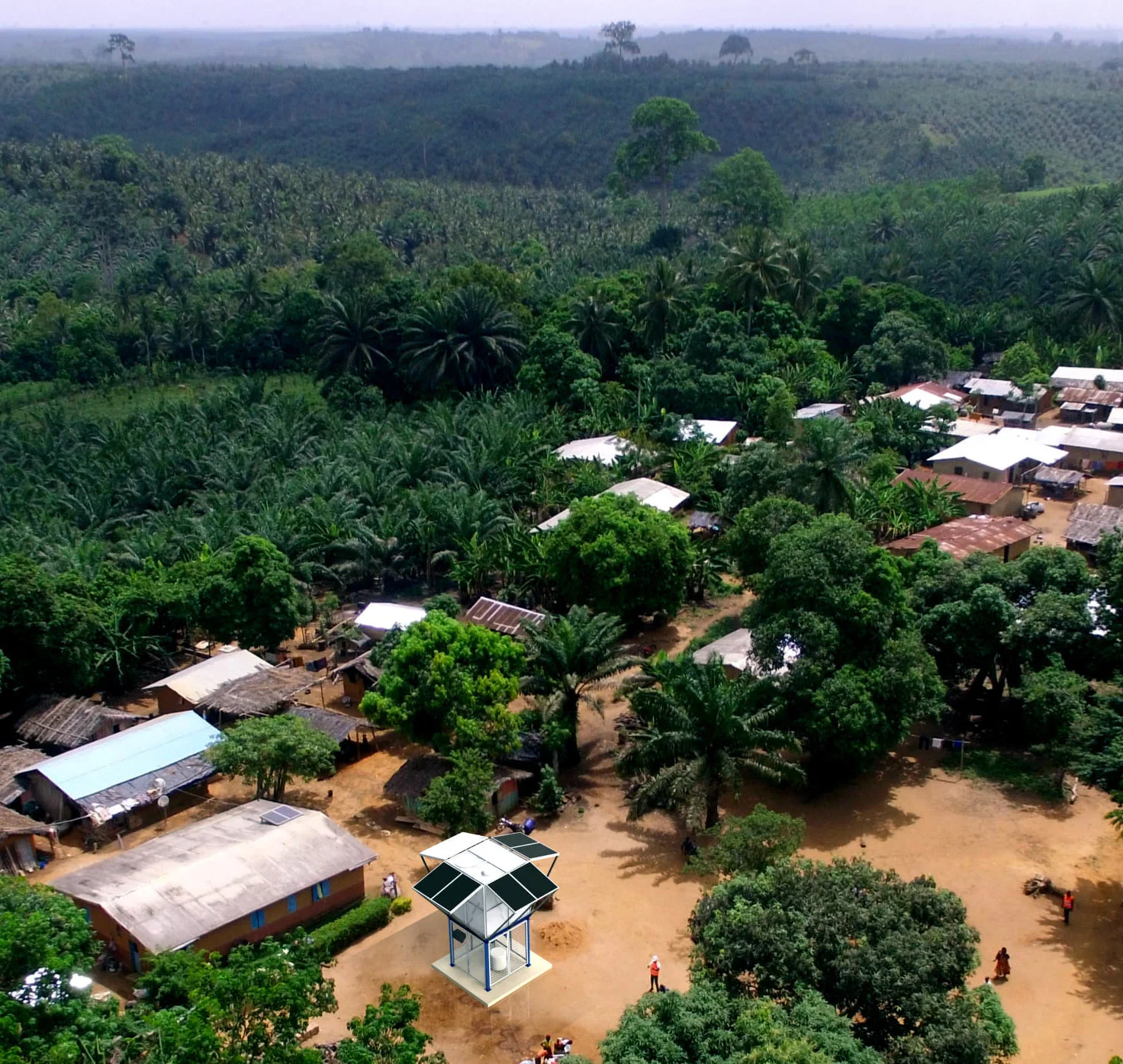 Solar-Powered GRP Water Tanks in Africa | PIPECO Clean Water Solutions